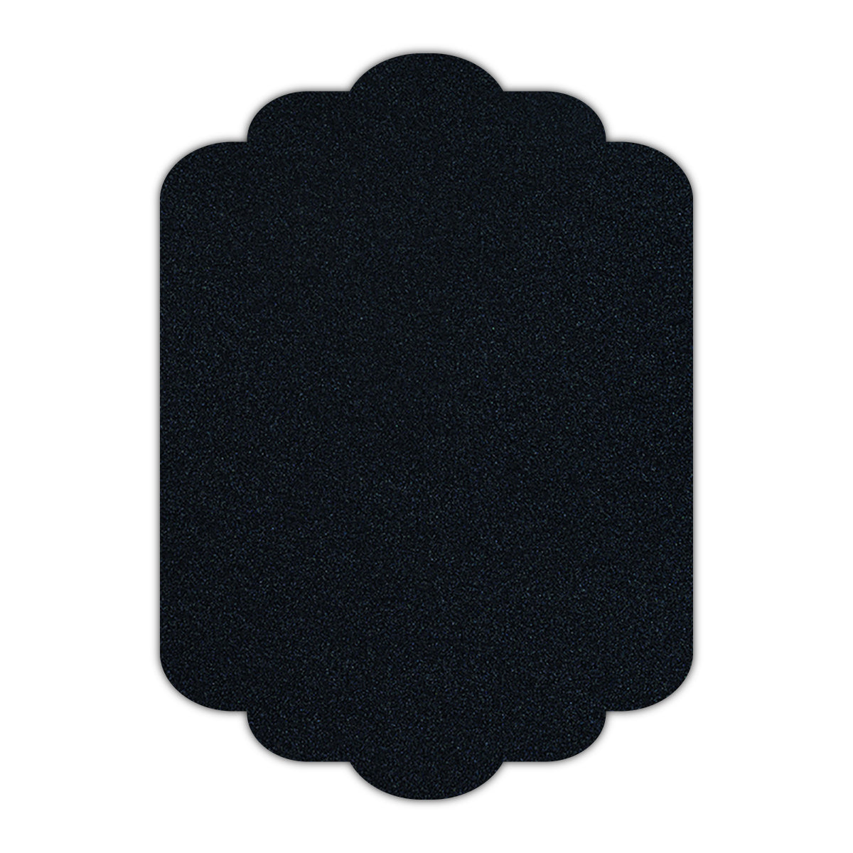 CMYK Print on Shimmer Night Cardstock | Shape P74 | 3" x 4"