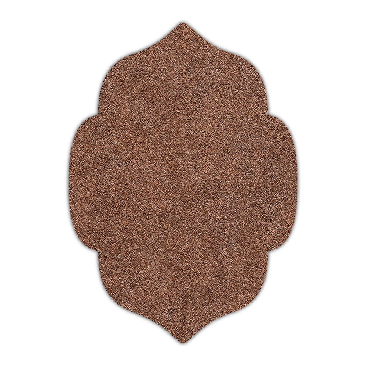 CMYK Print on Bagdad Brown Cardstock | Shape P7 | 3.5" x 5"