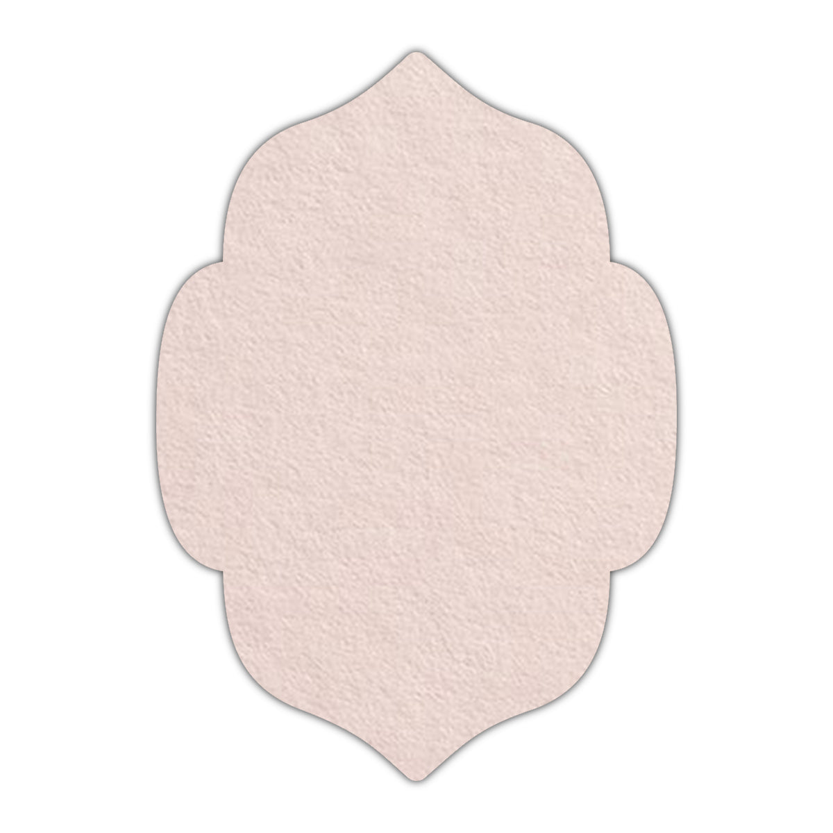 CMYK Print on Chardonnay Cardstock | Shape P7 | 4.25" x 5.5"
