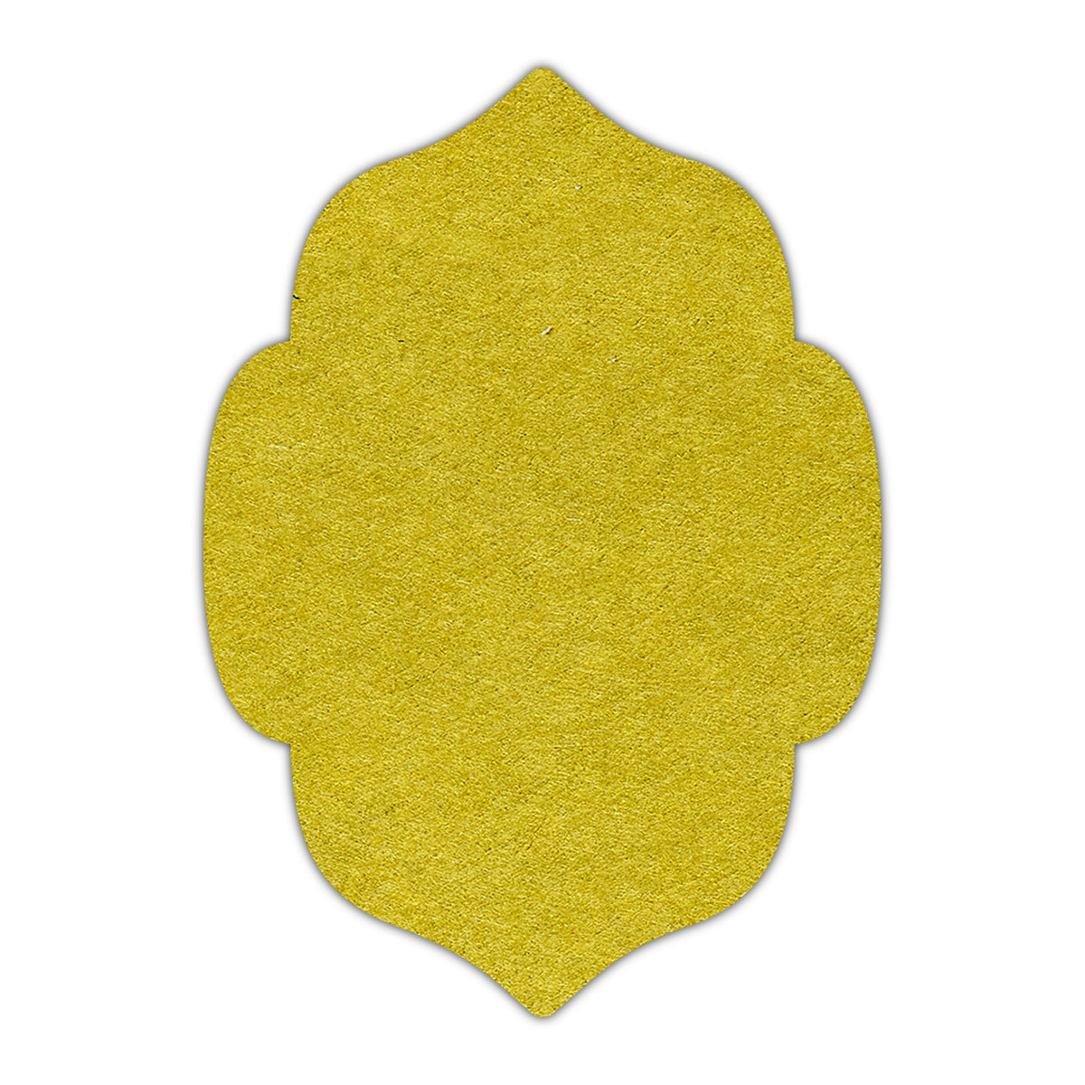 CMYK Print on Chartreuse Cardstock | Shape P7 | 6" x 9"