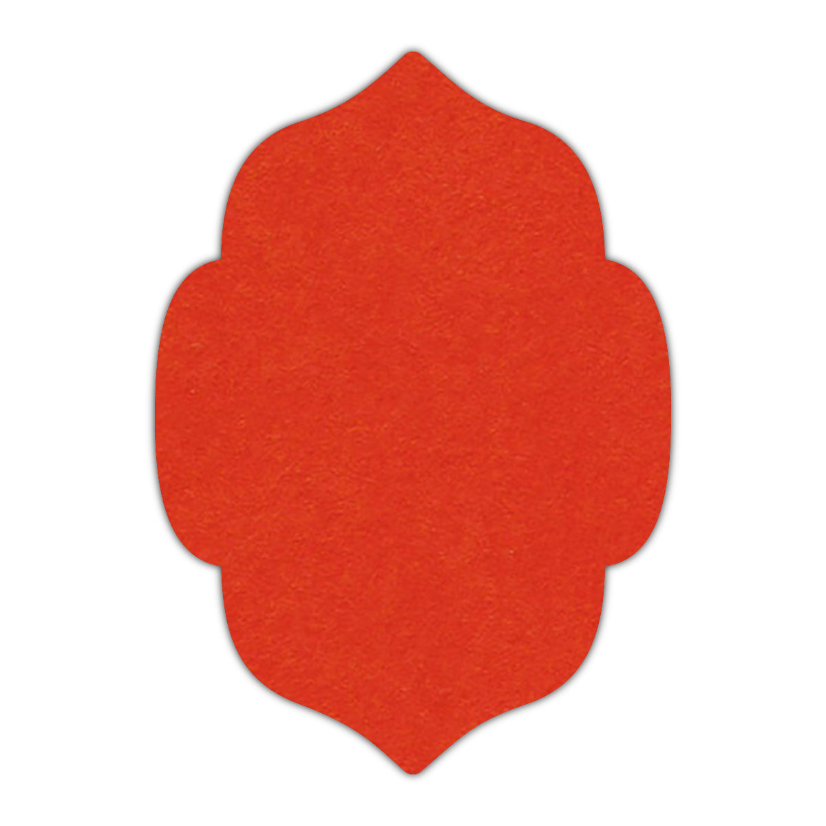 CMYK Print on Chili Pepper Cardstock | Shape P7 | 8" x 10"