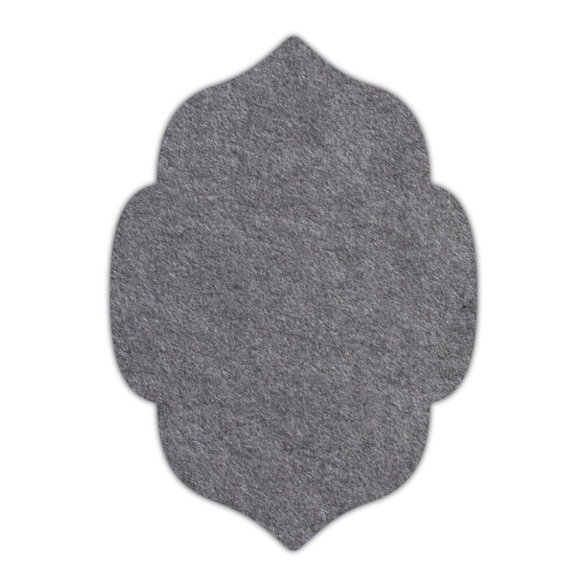 CMYK Print on Cobblestone Gray Cardstock | Shape P7 | 2" x 3"