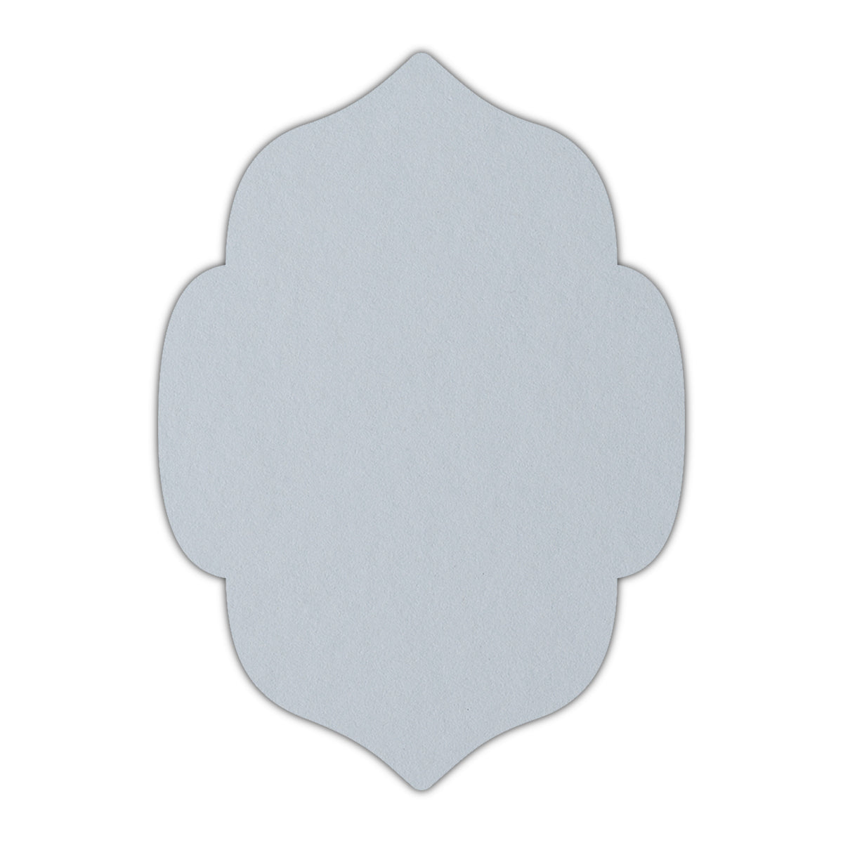 CMYK Print on Cool Blue Cardstock | Shape P7 | 3" x 5"