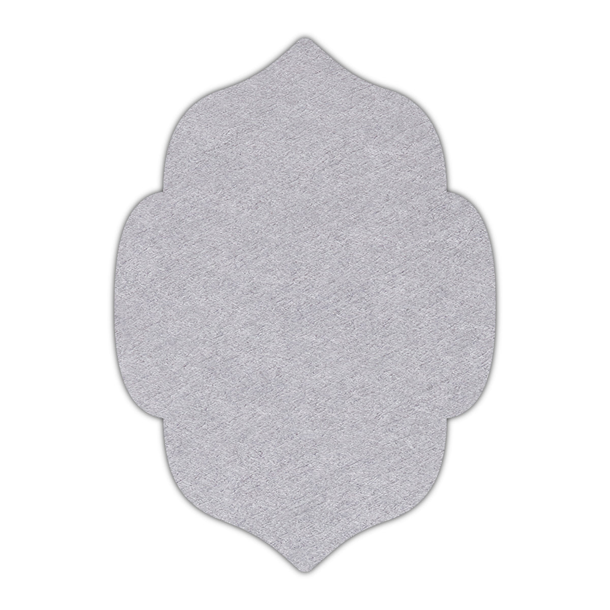 CMYK Print on Cool Grey Cardstock | Shape P7 | 2" x 3"
