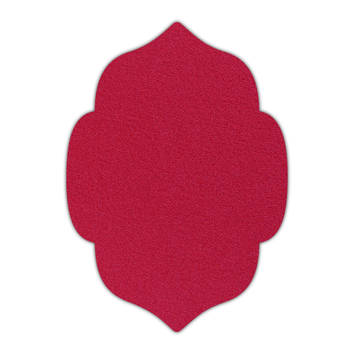 CMYK Print on Shimmer Magma Cardstock | Shape P7 | 2" x 3"