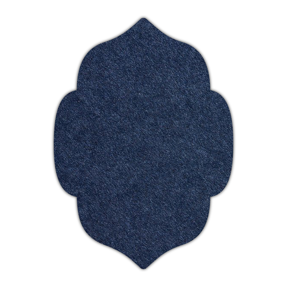 CMYK Print on Midnight Blue Cardstock | Shape P7 | 11" x 14"