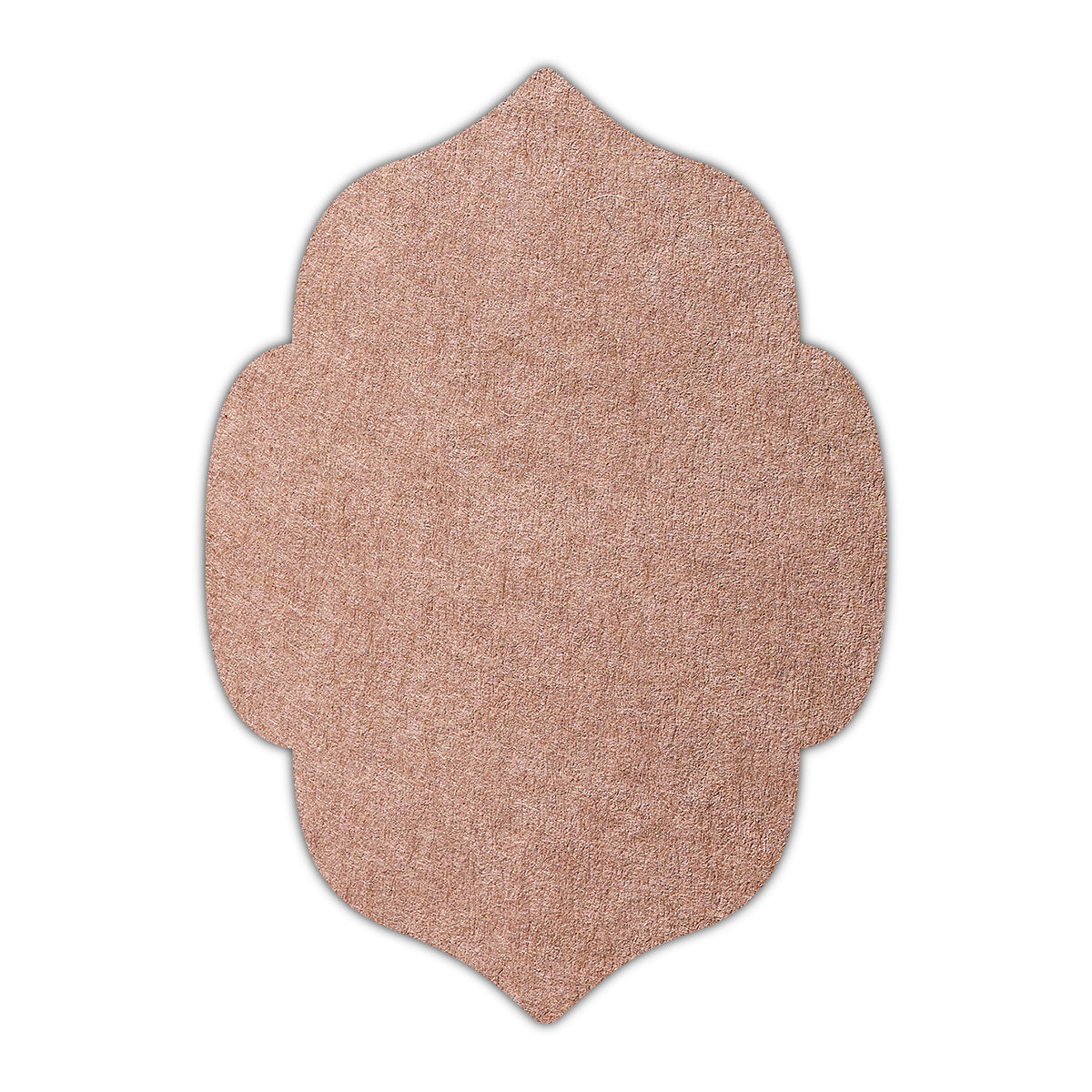 CMYK Print on Nubuck Brown Cardstock | Shape P7 | 2.5" x 3.5"