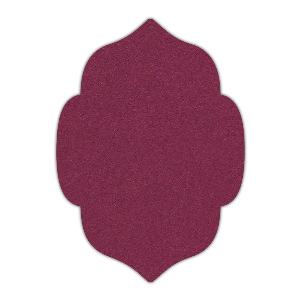 CMYK Print on Orchid Cardstock | Shape P7 | 4.25" x 5.5"