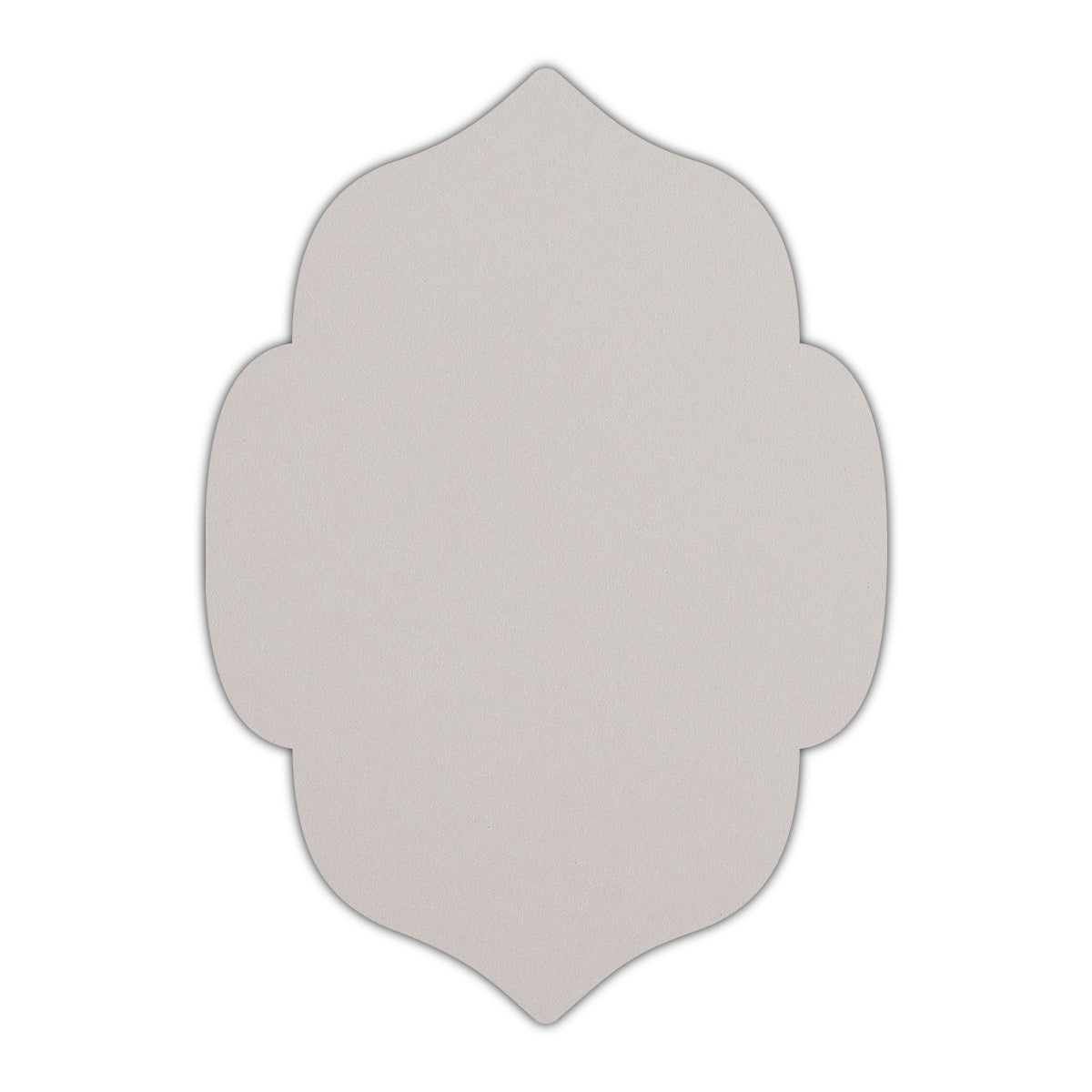CMYK Print on Pale Grey Cardstock | Shape P7 | 11" x 14"
