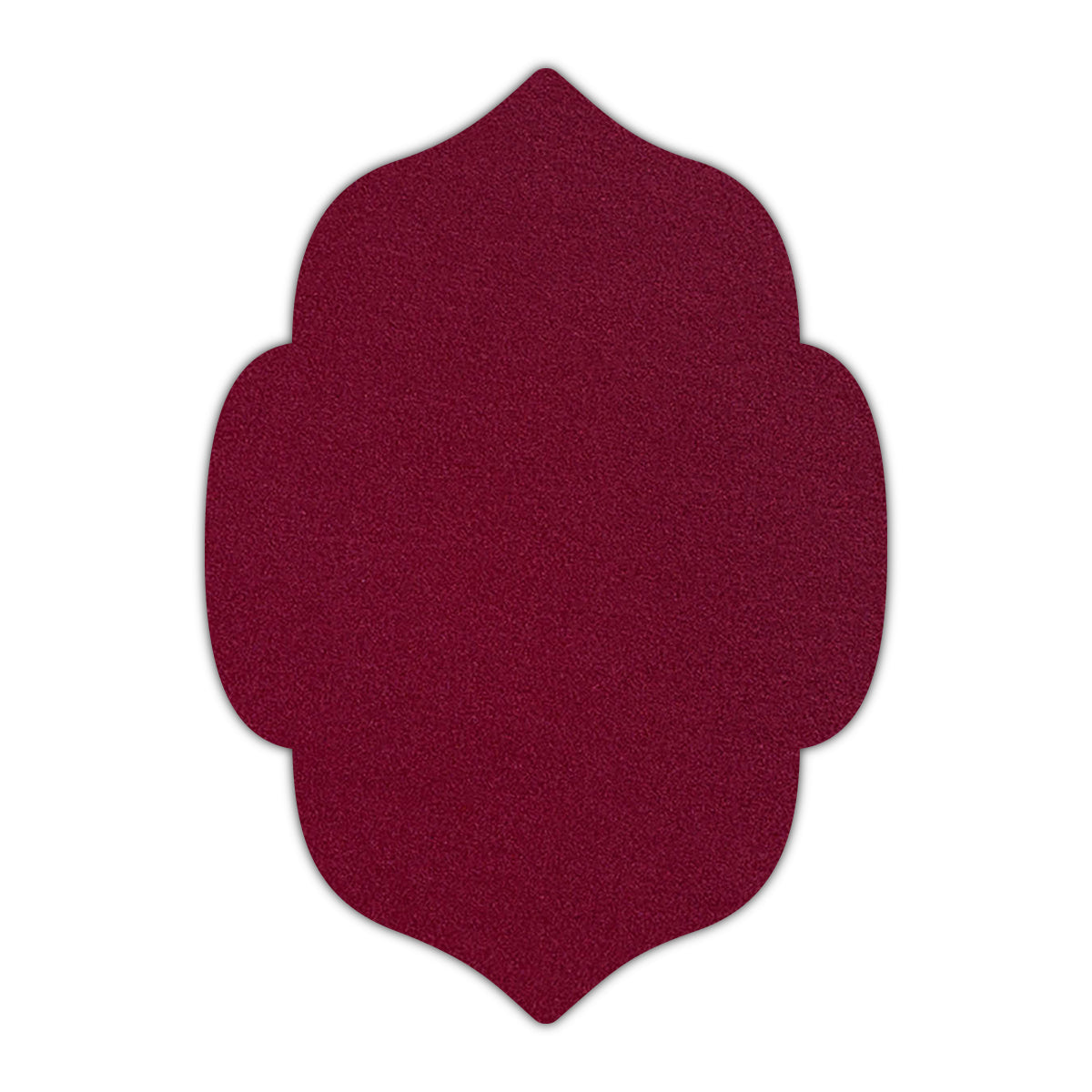 CMYK Print on Shimmer Red Lacquer Cardstock | Shape P7 | 12" x 18"