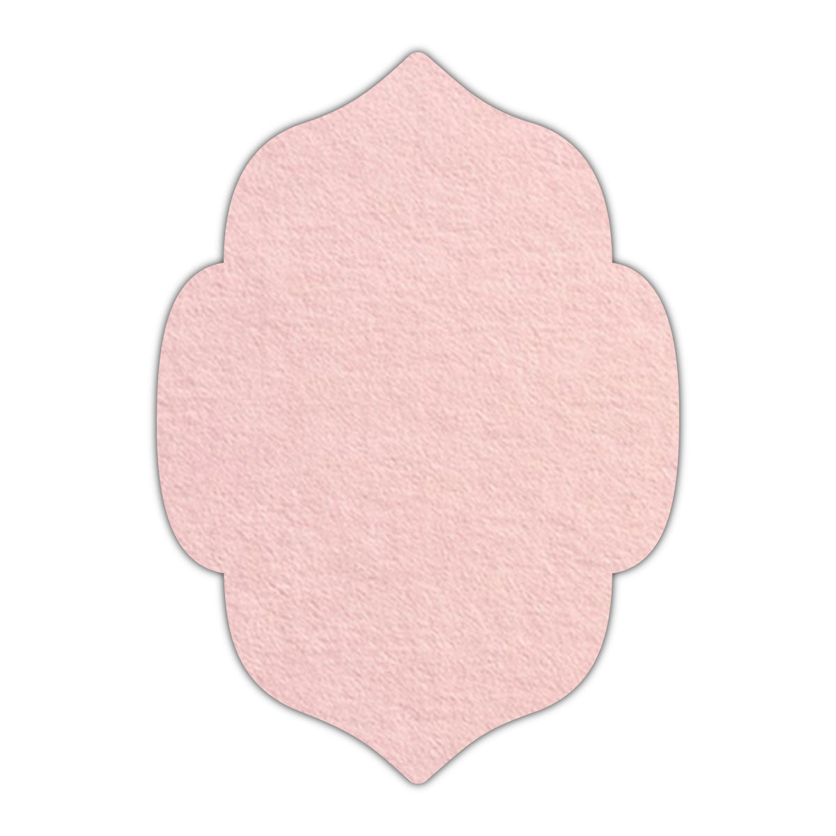 CMYK Print on Rosa Cardstock | Shape P7 | 2" x 3.5"