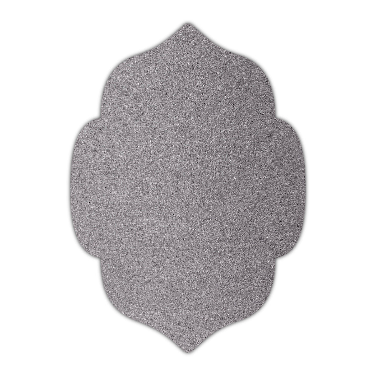 CMYK Print on Smoke Cardstock | Shape P7 | 2" x 3.5"