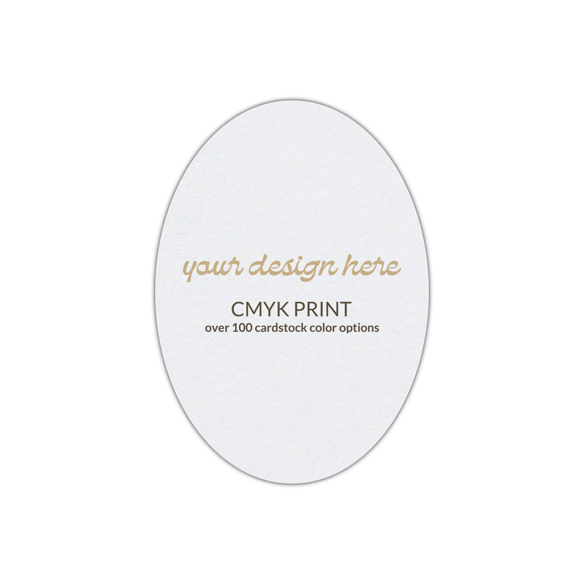 Shape P88 Diecut Card | CMYK Print | 8.5" x 11"