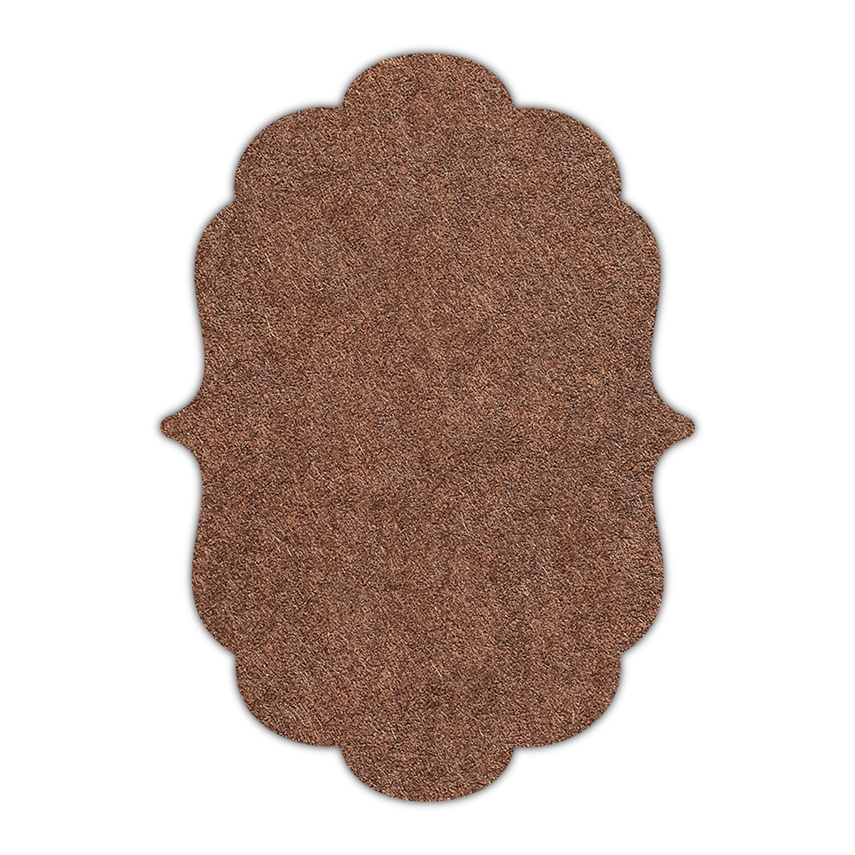 CMYK Print on Bagdad Brown Cardstock | Shape P8 | 6" x 9"