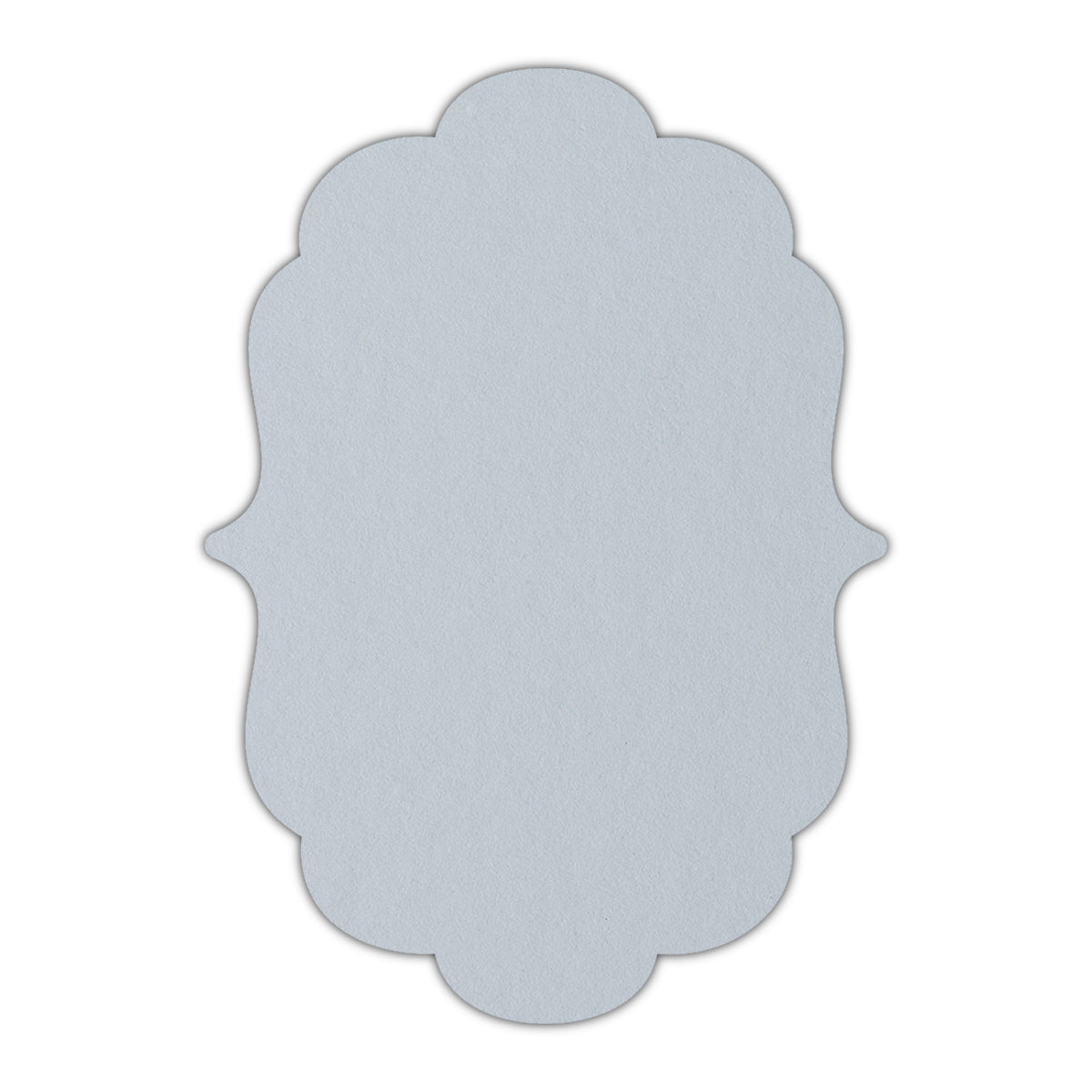 CMYK Print on Cool Blue Cardstock | Shape P8 | 8" x 10"