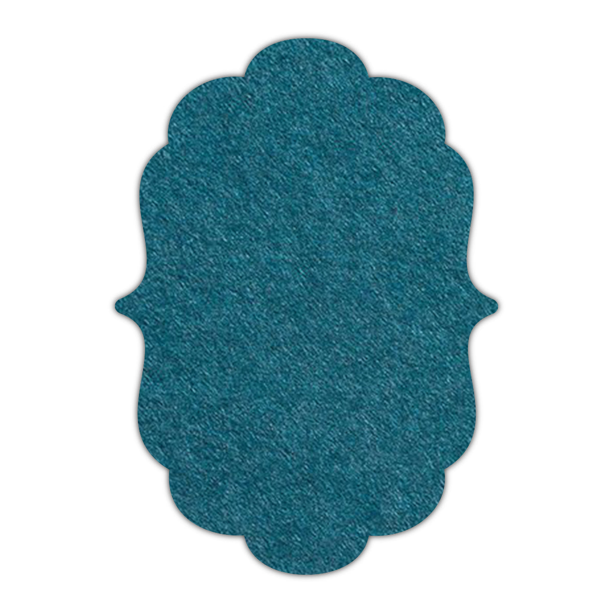 CMYK Print on Dark Teal Blue Cardstock | Shape P8 | 11" x 17"