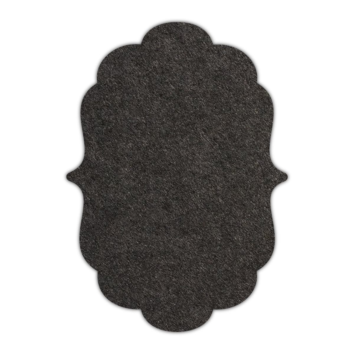 CMYK Print on Licorice Black Cardstock | Shape P8 | 5" x 7"