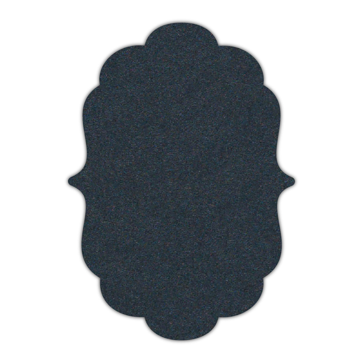 CMYK Print on Navy Blue Cardstock | Shape P8 | 8" x 10"