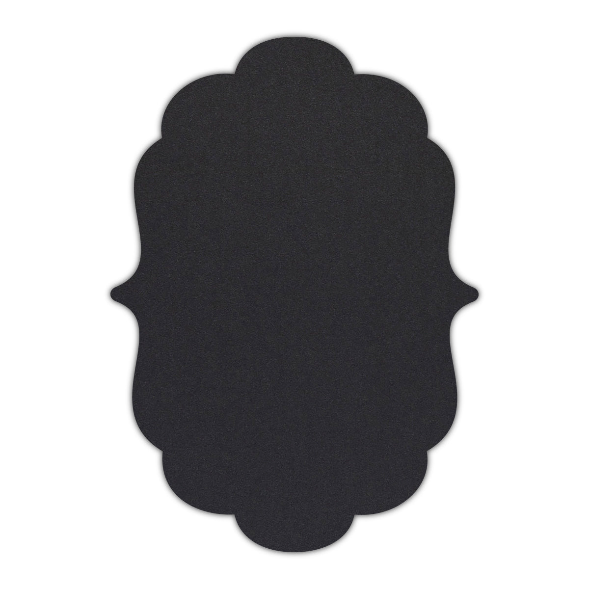 CMYK Print on Shimmer Onyx Cardstock | Shape P8 | 5" x 8"