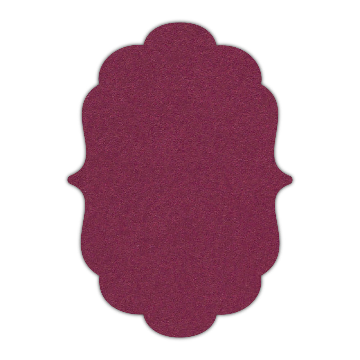 CMYK Print on Orchid Cardstock | Shape P8 | 8.5" x 11"