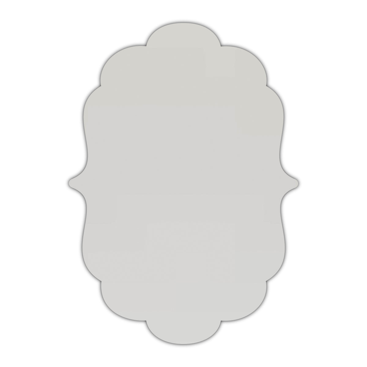 CMYK Print on Shimmer Quartz Cardstock | Shape P8 | 2" x 3"