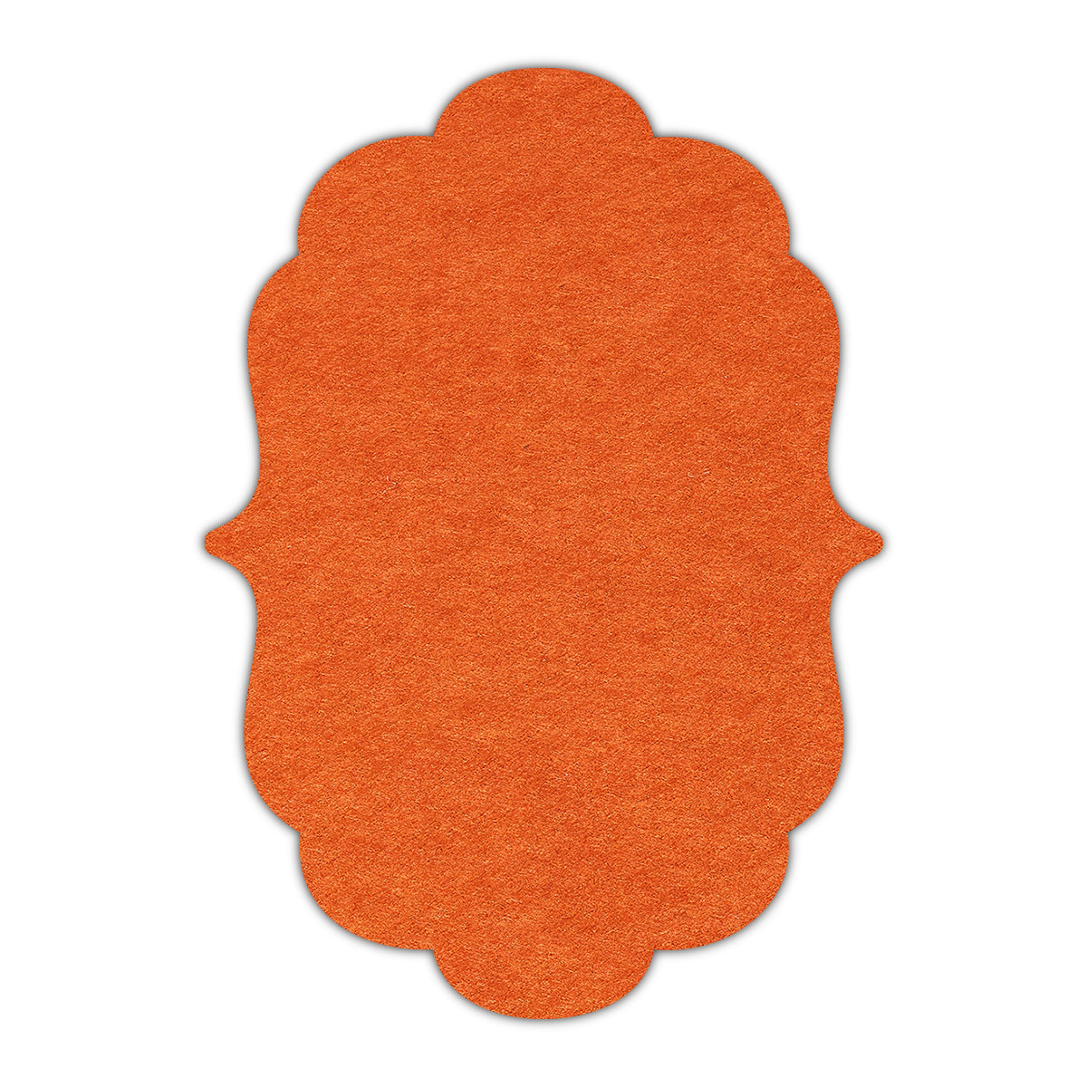 CMYK Print on Rust Cardstock | Shape P8 | 5" x 7"