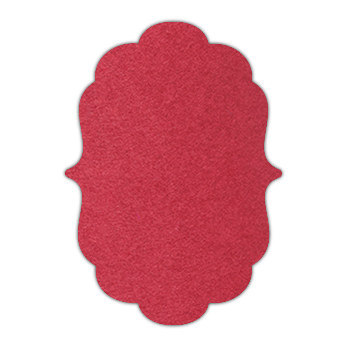CMYK Print on Scarlet Cardstock | Shape P8 | 8.5" x 11"