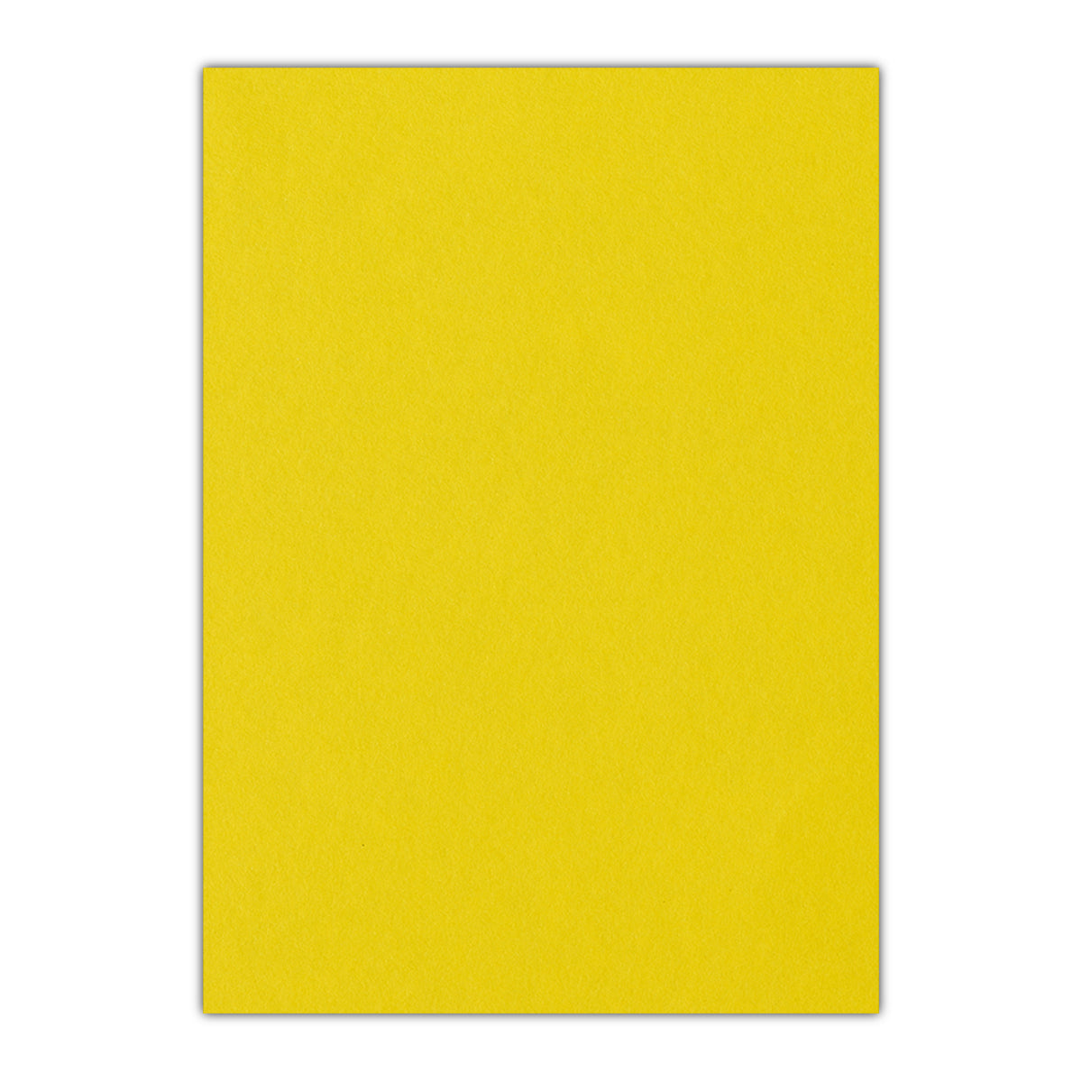 CMYK Print on Factory Yellow Cardstock | Shape P90 | 8.5" x 11"