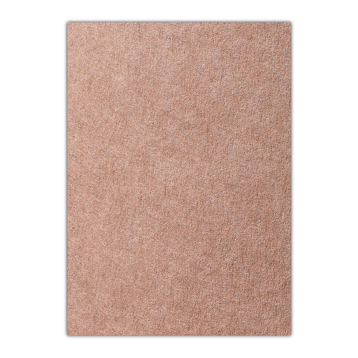 CMYK Print on Nubuck Brown Cardstock | Shape P90 | 8.5" x 11"