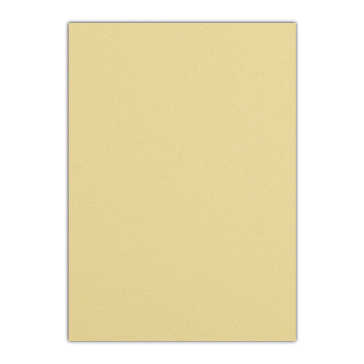 CMYK Print on Sorbet Yellow Cardstock | Shape P90 | 8.5" x 11"