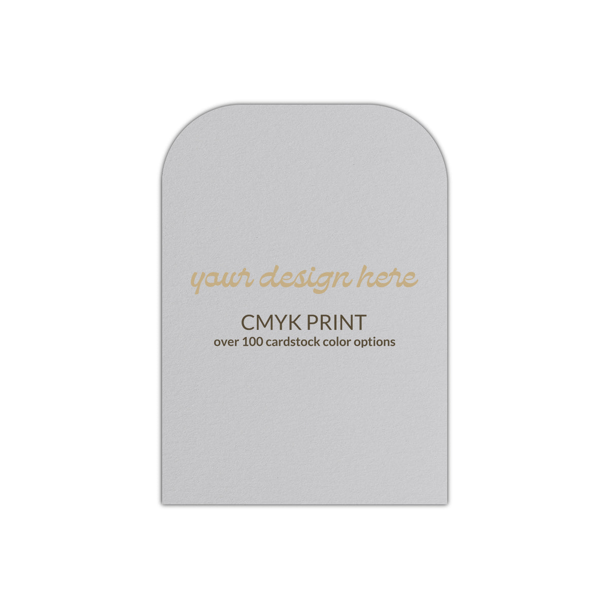Shape P95 Diecut Card | CMYK Print | 2.5" x 3.5"