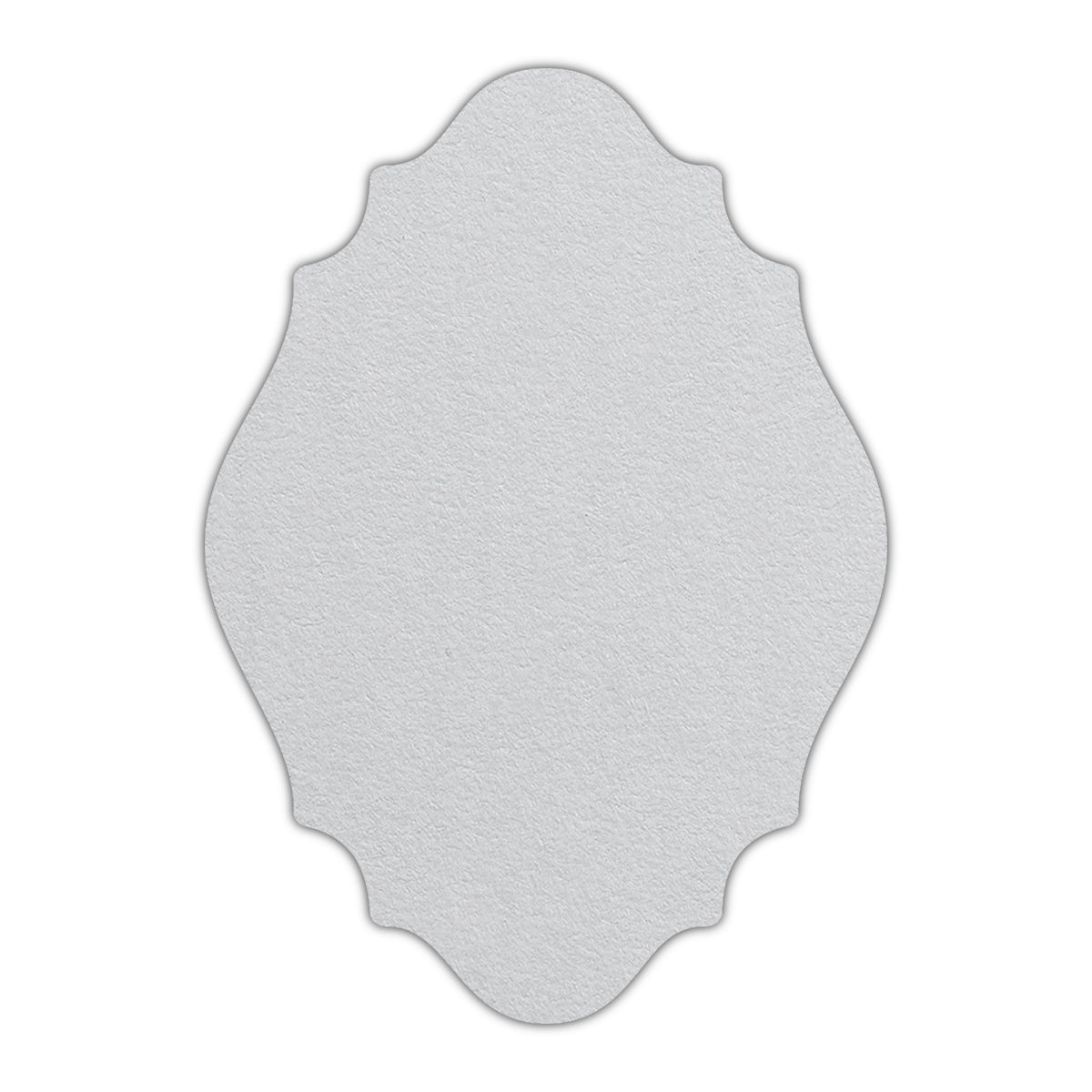 CMYK Print on Bright White Cardstock | Shape P9 | 2" x 3.5"