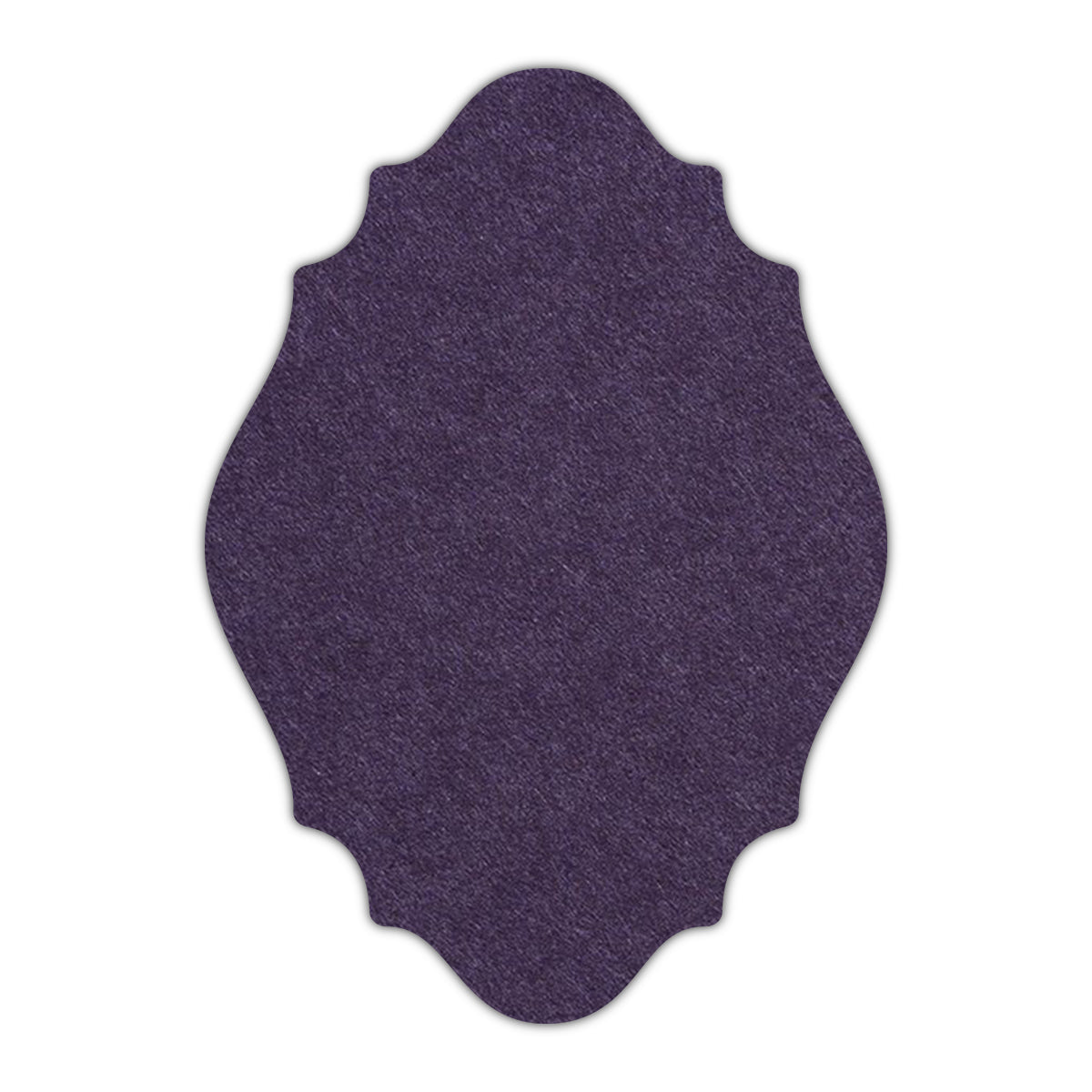 CMYK Print on Grape Cardstock | Shape P9 | 3" x 5"
