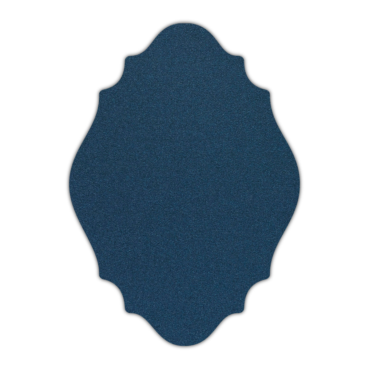 CMYK Print on Shimmer Lapis Cardstock | Shape P9 | 4.25" x 5.5"