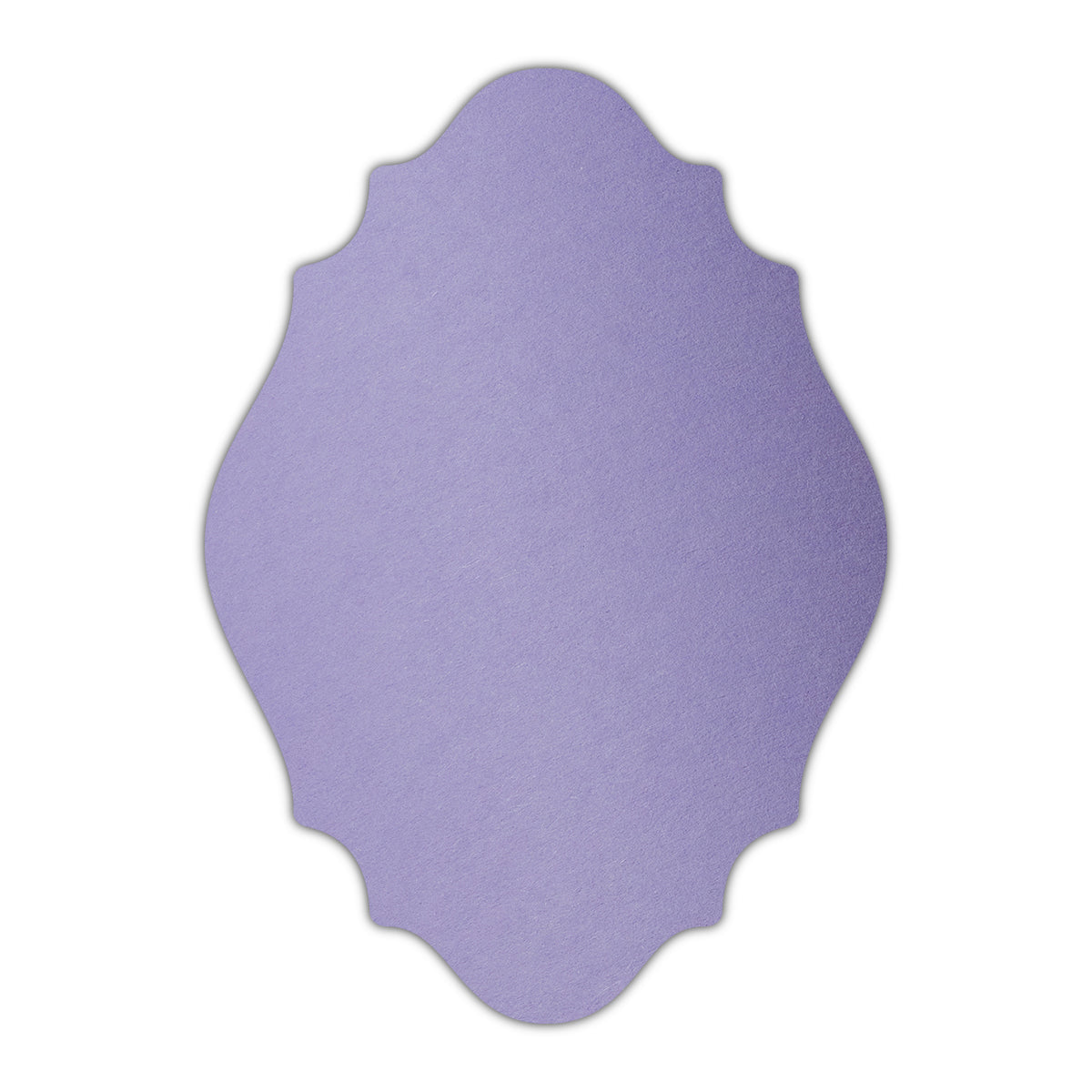 CMYK Print on Lavender Cardstock | Shape P9 | 5" x 7"