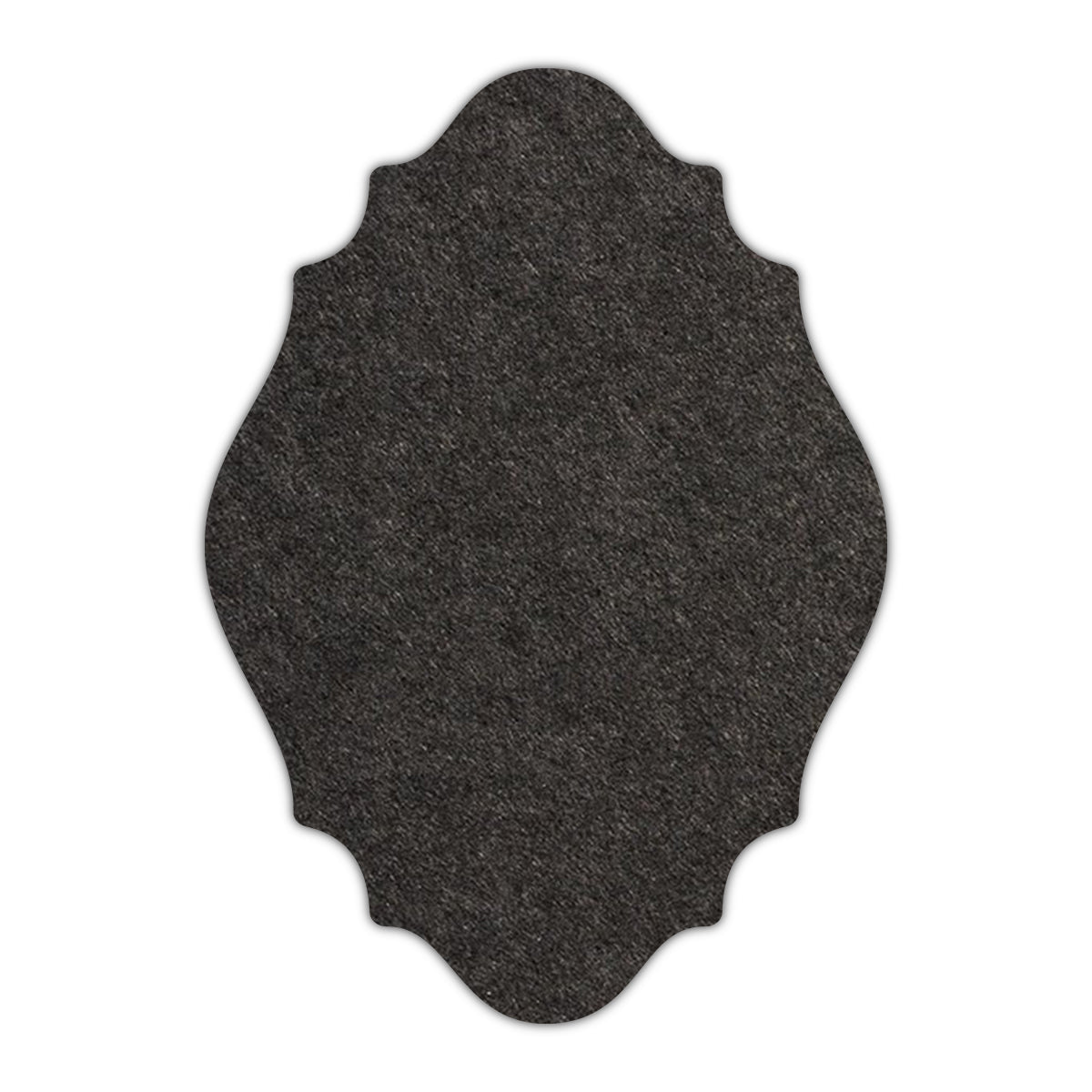 CMYK Print on Licorice Black Cardstock | Shape P9 | 12" x 18"