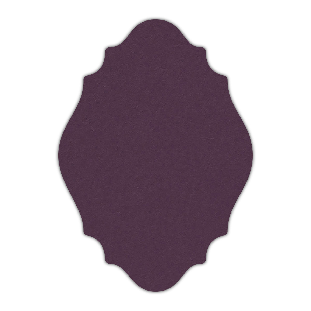 CMYK Print on Prune Cardstock | Shape P9 | 6" x 9"