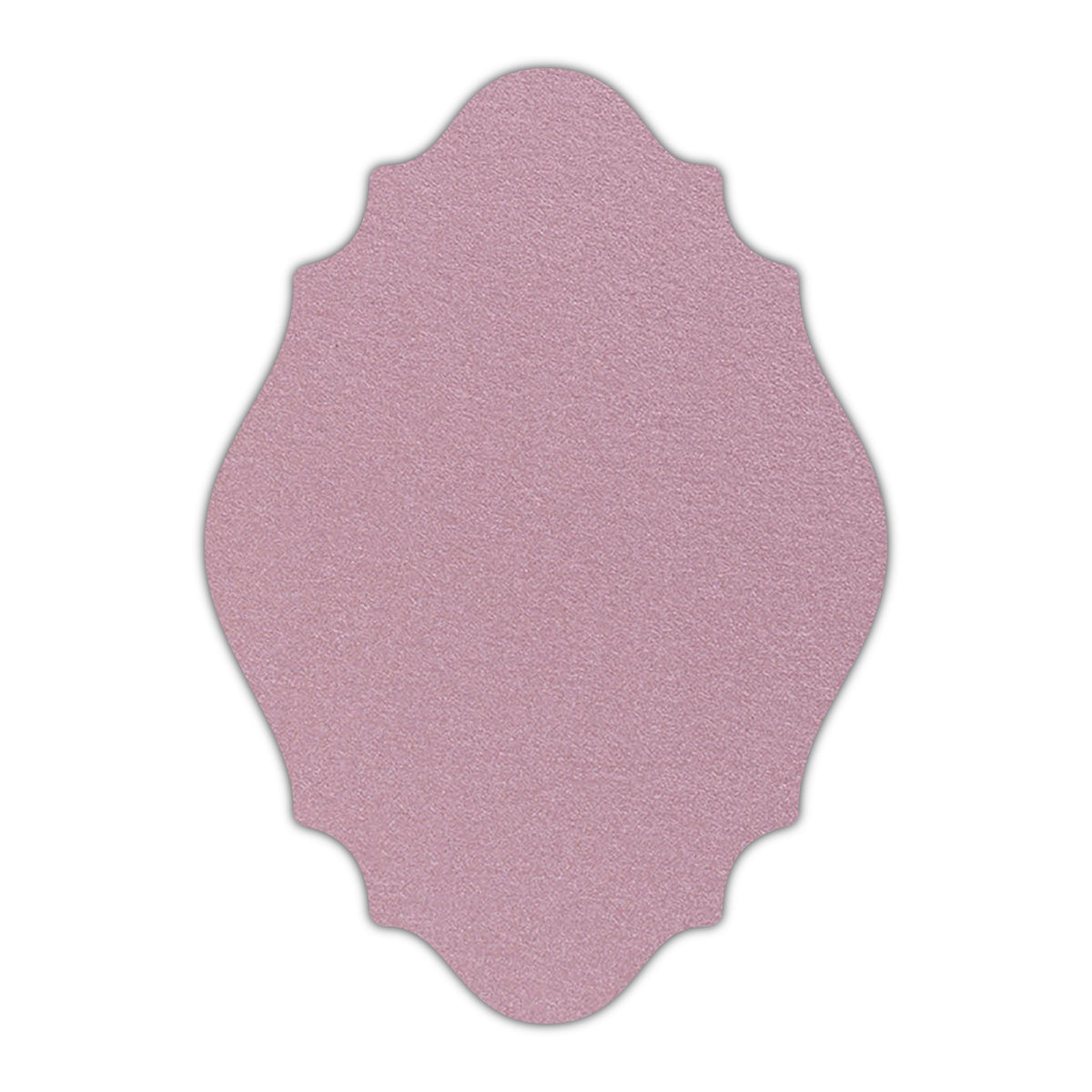 CMYK Print on Shimmer Rose Gold Cardstock | Shape P9 | 5.5" x 8.5"