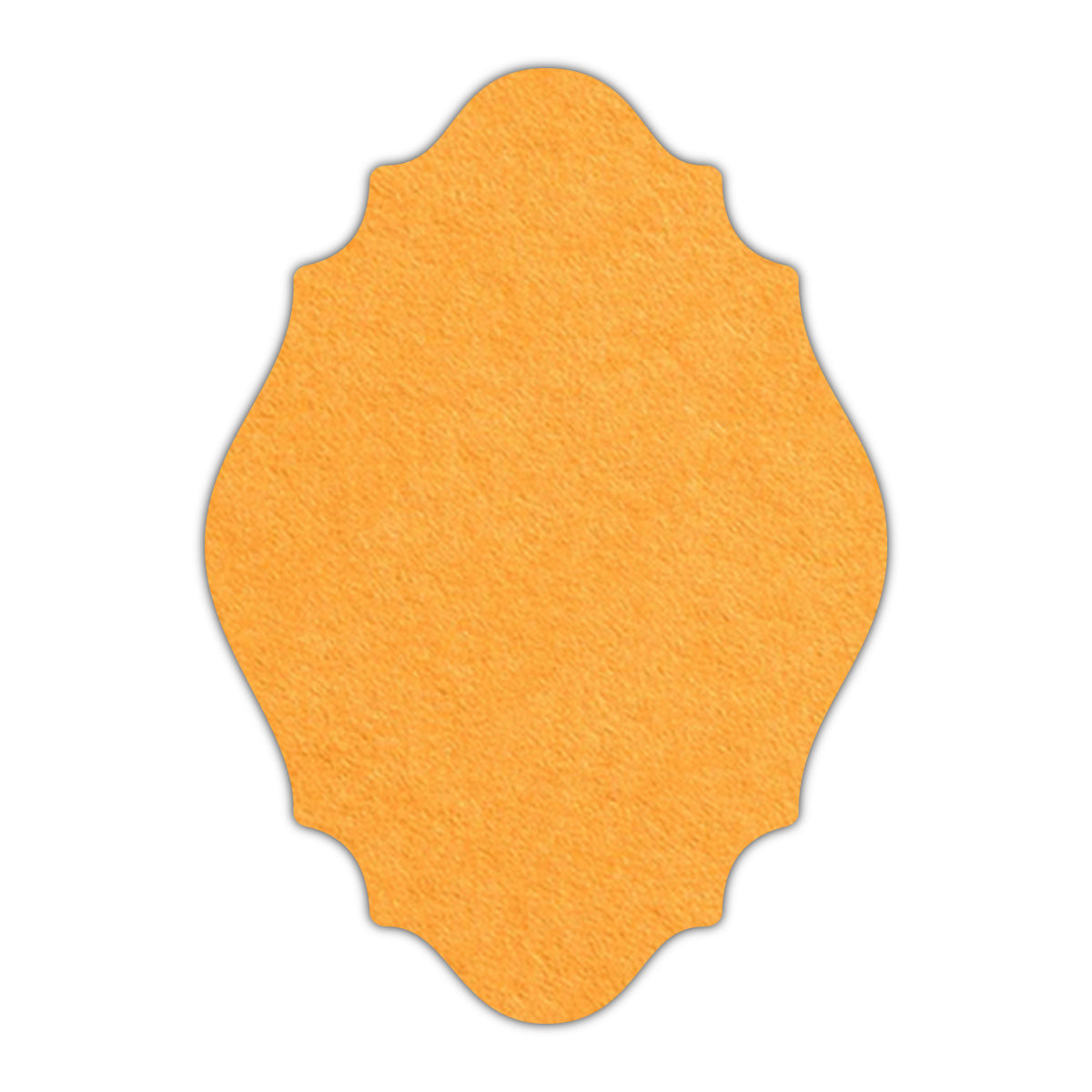 CMYK Print on Sun Glow Cardstock | Shape P9 | 3" x 4"