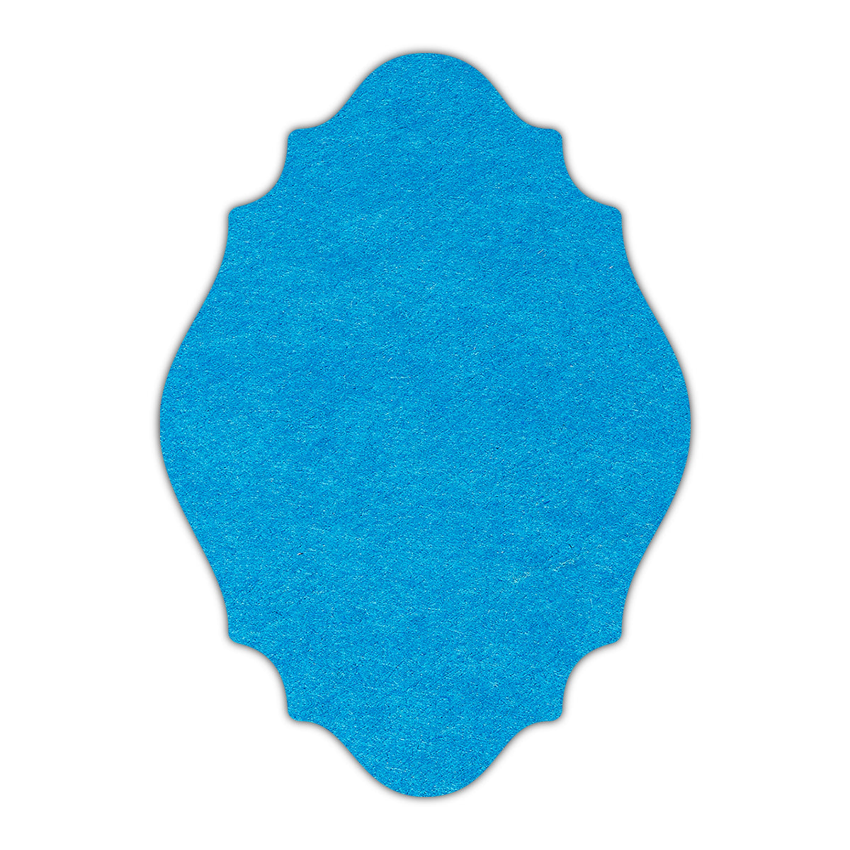 CMYK Print on Tabriz Blue Cardstock | Shape P9 | 5.5" x 8.5"