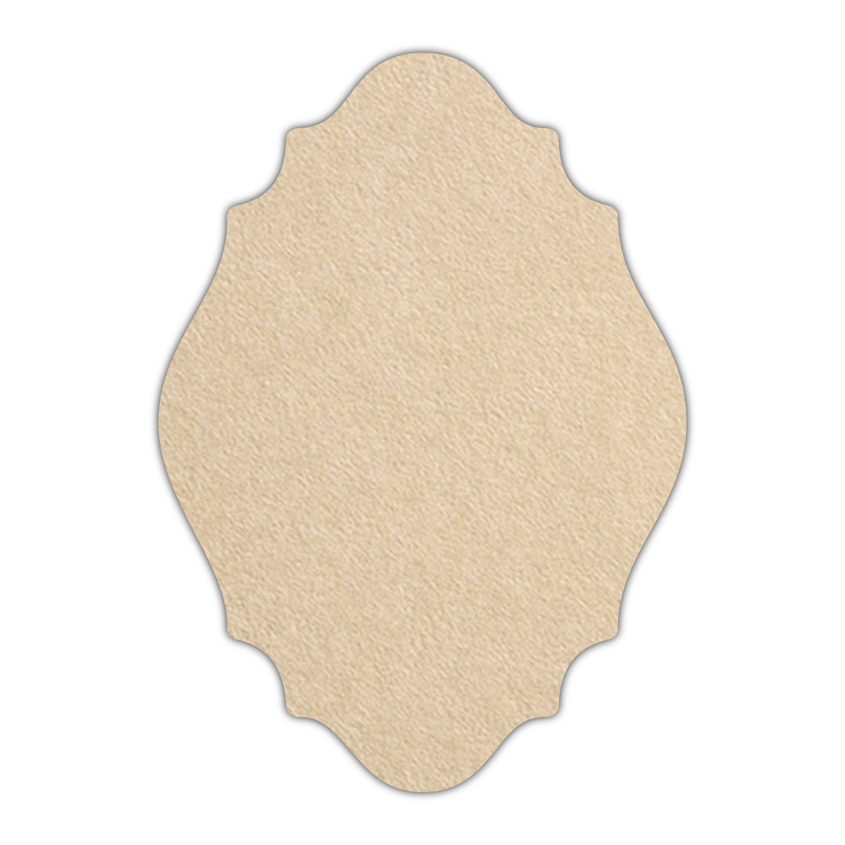 CMYK Print on Wheat Cardstock | Shape P9 | 5" x 7"
