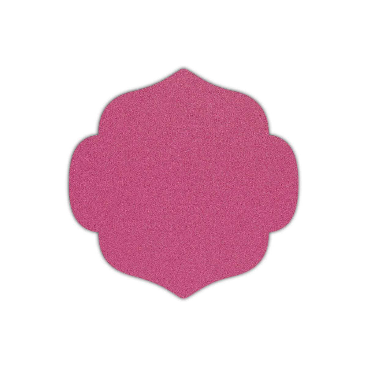 CMYK Print on Shimmer Azalea Cardstock | Shape S10 | 2.5" x 2.5"
