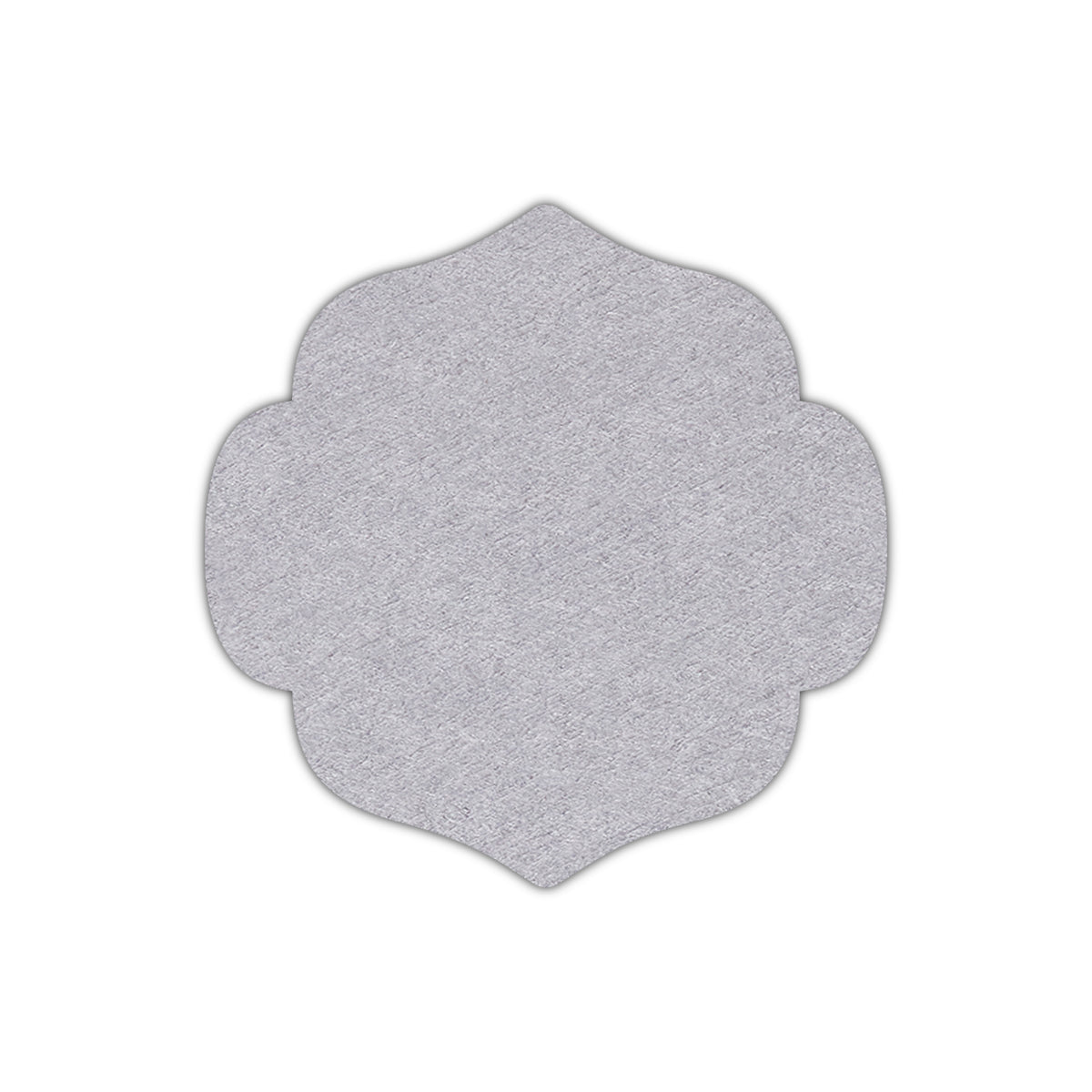 CMYK Print on Cool Grey Cardstock | Shape S10 | 7" x 7"