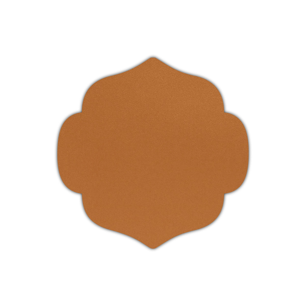 CMYK Print on Shimmer Copper Cardstock | Shape S10 | 3.75" x 3.75"