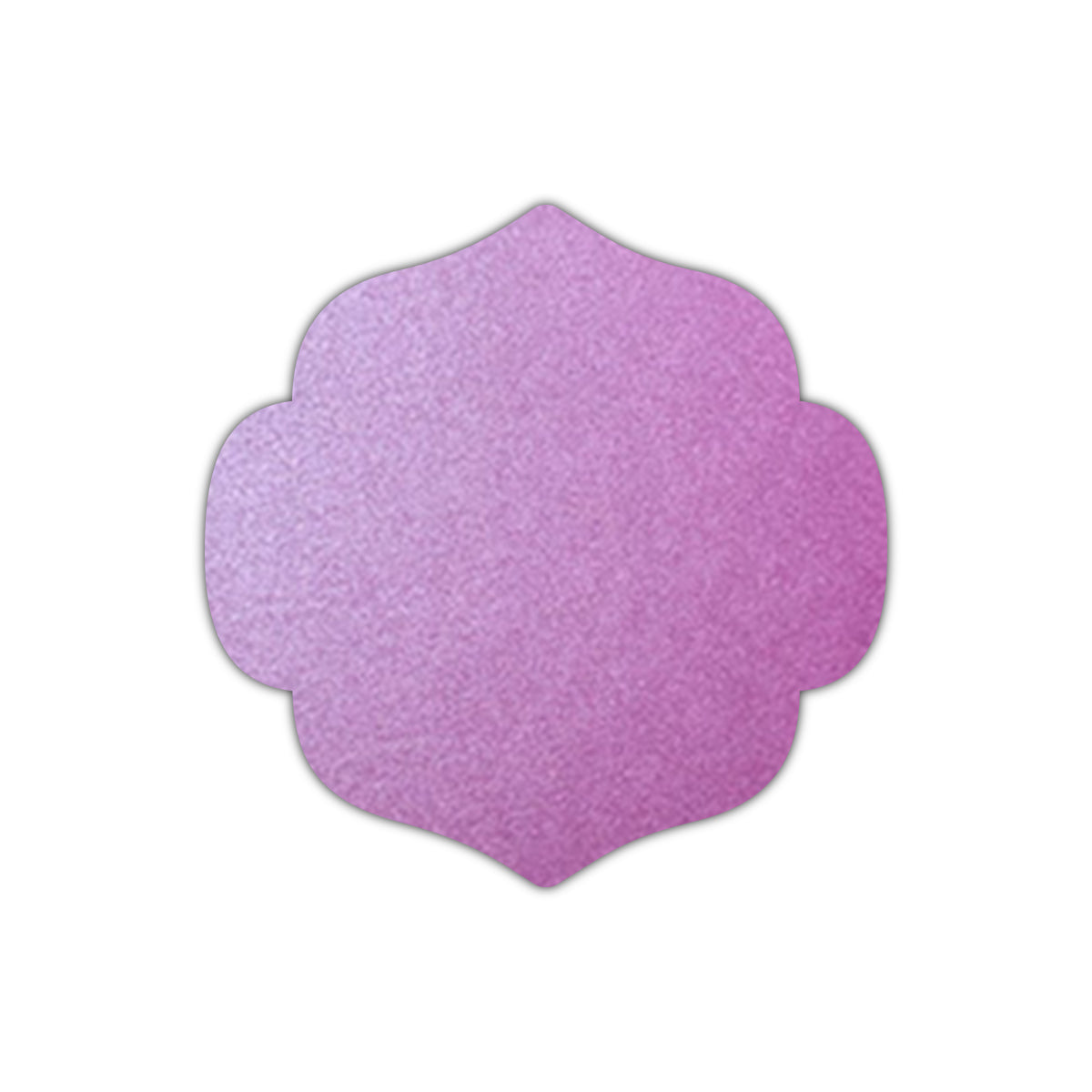 CMYK Print on Shimmer Punch Cardstock | Shape S10 | 2.75" x 2.75"
