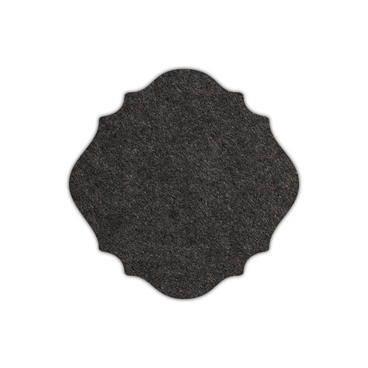 CMYK Print on Licorice Black Cardstock | Shape S13 | 8" x 8"