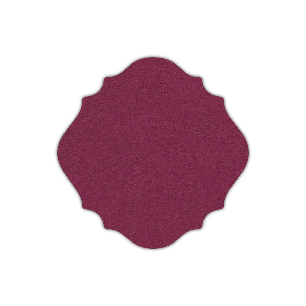 CMYK Print on Orchid Cardstock | Shape S13 | 4.75" x 4.75"