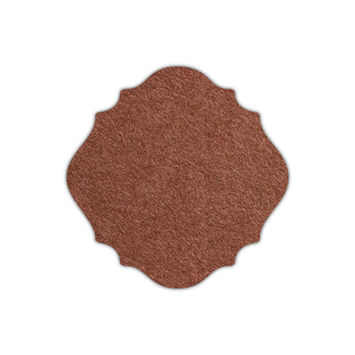 CMYK Print on Sepia Cardstock | Shape S13 | 6.25" x 6.25"