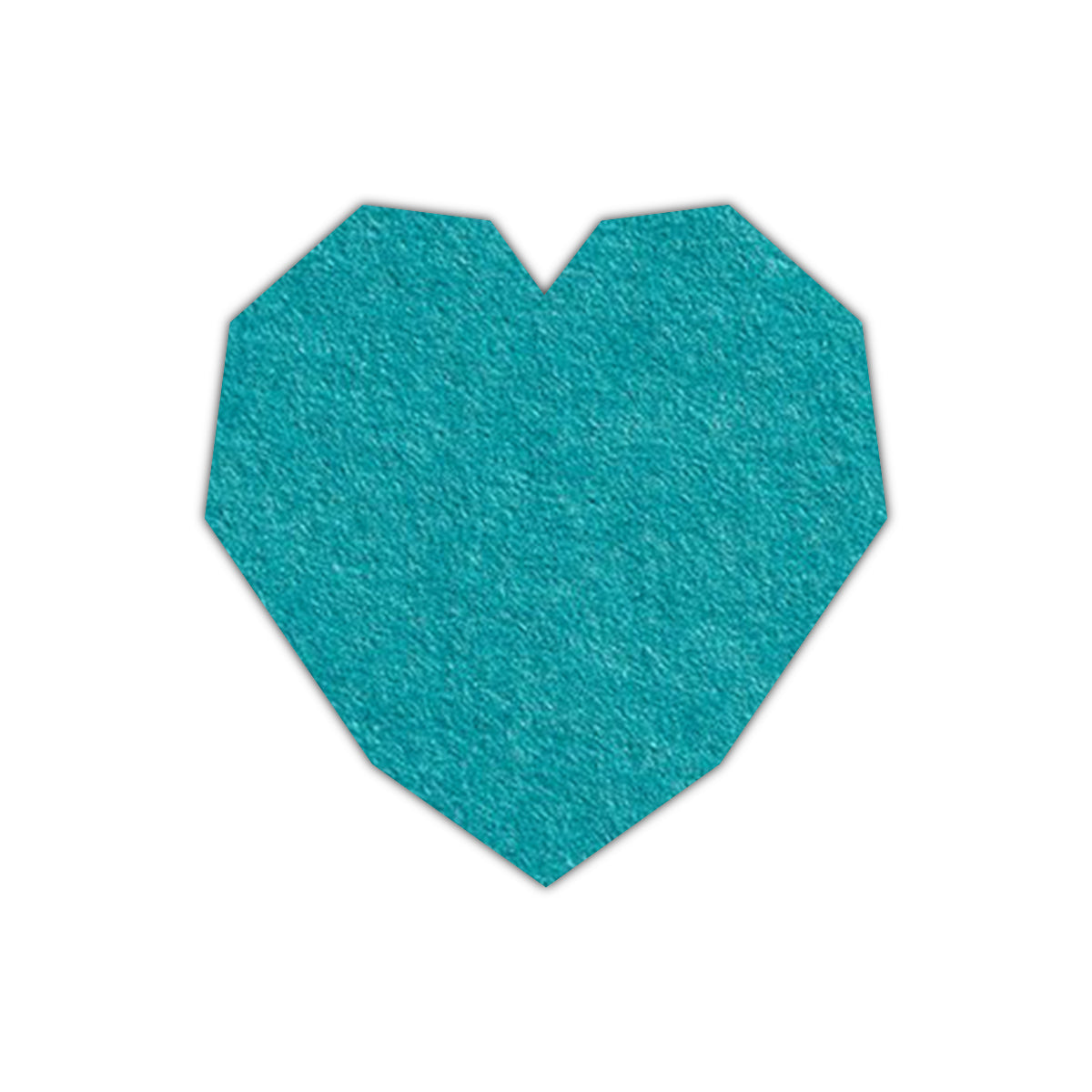 CMYK Print on Aqua Blue Cardstock | Shape S14 | 4.25" x 4.25"