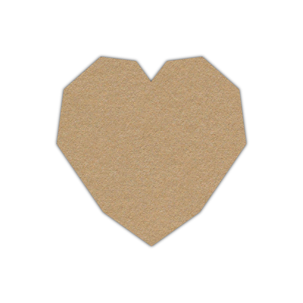 CMYK Print on Camel Cardstock | Shape S14 | 6" x 6"